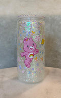 20oz glass carebears snowglobe