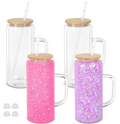 20oz glass handle